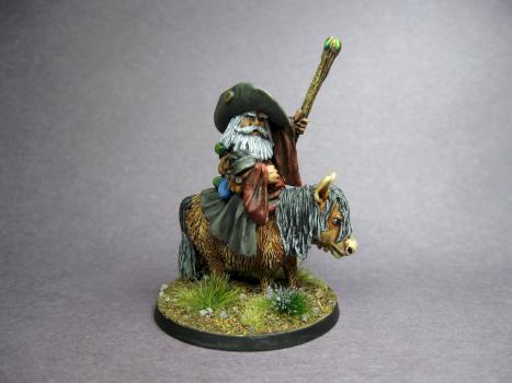 03806: Dwarf Battlemage on Pony by mikecarrero