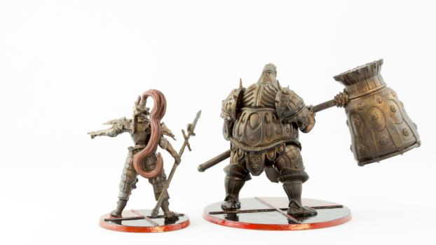 Dark Souls Board Game Paint-up by ebrackin
