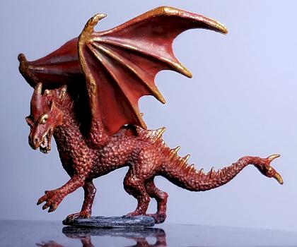 77026: Young Fire Dragon by RogueReads