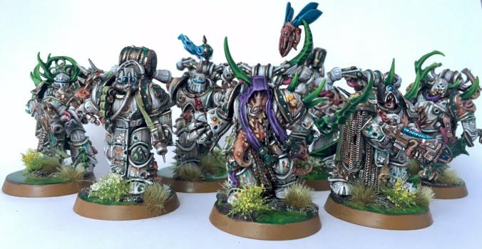Nurgle Deathguard Plaguemarines by w817rogier