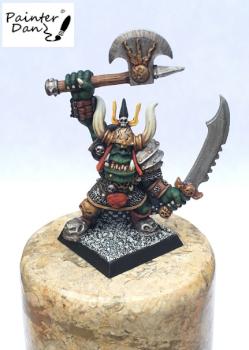 Orc Warboss Gorgut by painterdan97