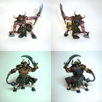 Technolog 54mm Minotaur and Сentaur by Scotlandec