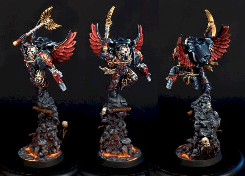 Blood Angels Chaplain with jump pack by Adv