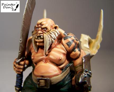 Ogre Kingdoms Mournfang Cavalry by painterdan97
