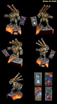 Tau KX139 TA'UNAR SUPREMACY ARMOUR  MK-Alpha-4 Freehand by breezezhu90