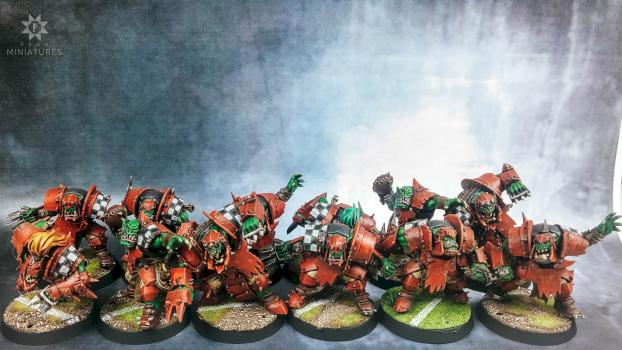 Orc Blood Bowl Team by Irth