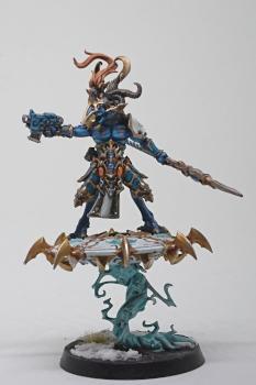 Thousand sons exalted sorcerer by AJRatcliffe
