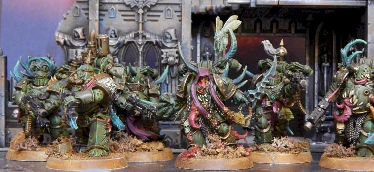 PLAGUE MARINES - Death Guard by P4Painting