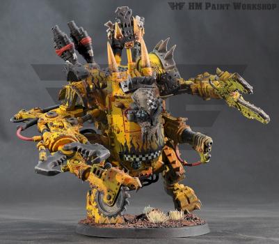 Warhammer 40k Orks Deff Dread by hmpaintworkshop