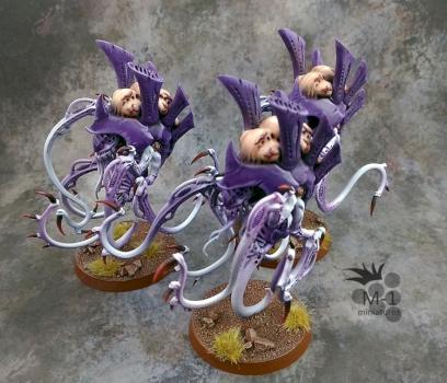 Tyranids Venomthrope Brood by malinek28