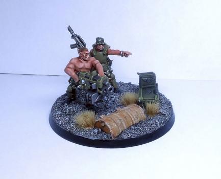 Astra Militarum heavy weapon team 2 by Melhar