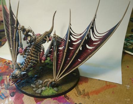 Abhorrant Ghoul King on Terrorgheist by klofered