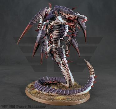 Warhammer 40k Tyranids Tragon Prime by hmpaintworkshop