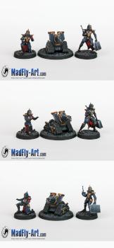 Iron Empire Heavy Weapons Team by MadFlyArtStudio
