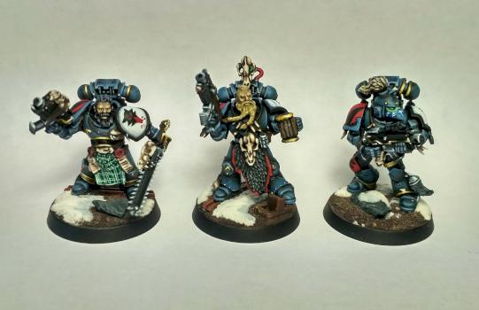 Space wolves Grey Hunters by Scotlandec