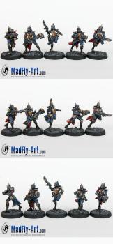 Iron Empire Reapers Troops by MadFlyArtStudio