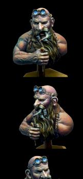 Dwarf Mechanic by Reynevan