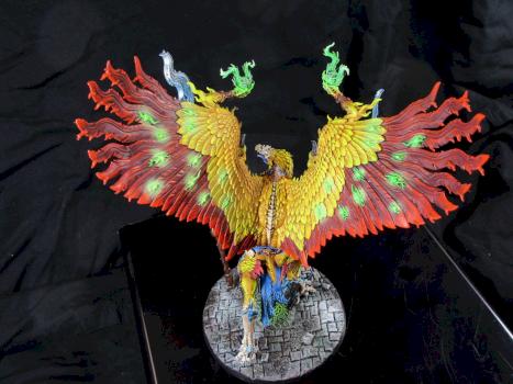 Phoenix Lord of Change by DisturbingDenizens