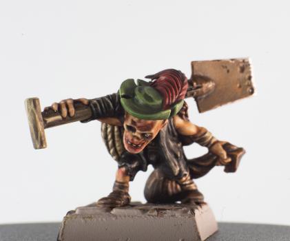 'Thing' The gravedigger (WIP) by L.V.