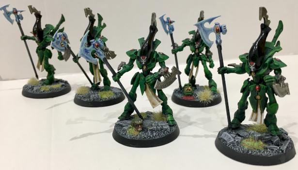 Biel-Tan Wraithblades by Superfly29