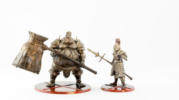 Dark Souls Board Game Paint-up by ebrackin