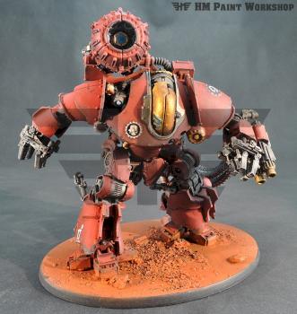 Warhammer 40k Mechanicum Thanatar Siege-Automata by hmpaintworkshop