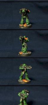 Salamanders Primaris marine by hsh521