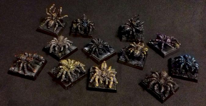 Warhammer Quest Spiders by vbt