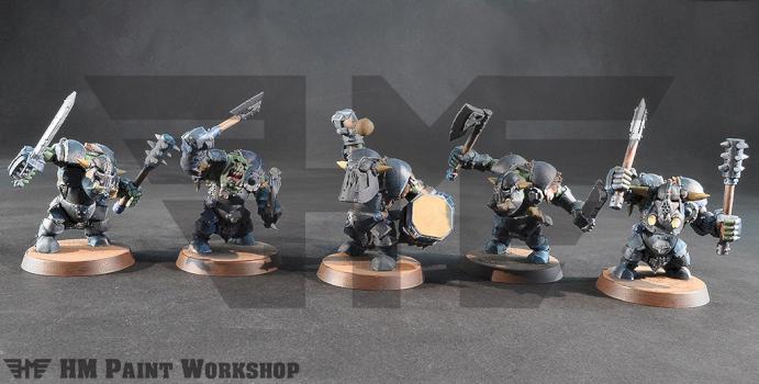 Warhammer Age of Sigmar Destruction Ironjaws Ardboys by hmpaintworkshop