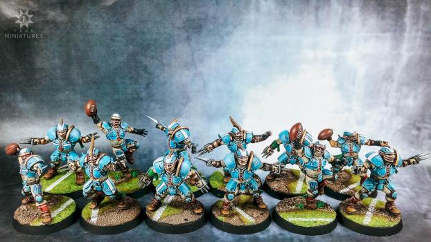 Human Blood Bowl Team by Irth