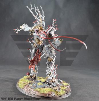 Warhammer Age of Sigmar Order Sylvaneth Treelord by hmpaintworkshop