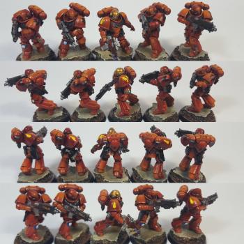 Blood Angels Primaris Intercessor Squad by George1