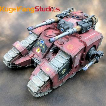Word Bearer Sicaran Battle Tank by Kr80gz
