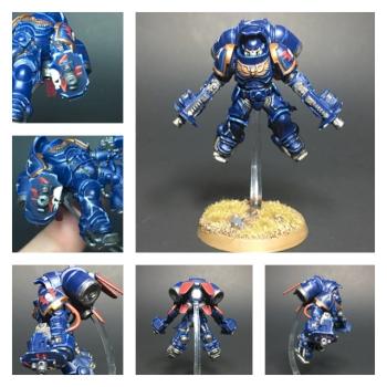 Night Lords Primaris Inceptor Marine by Eternalhero1983