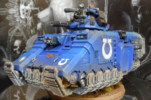 Ultramarines Primaris repulsor by P4Painting