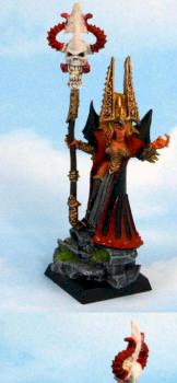 Dark Elf Sorceress Morathi by dryzone