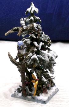 Wood Elf's New Year tree- Santa Claus by Eleorn