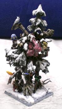 Wood Elf's New Year tree- Santa Claus by Eleorn