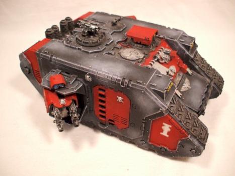 Warhammer 40K PAINTED LAND RAIDER PROMETHEUS by TheAvian