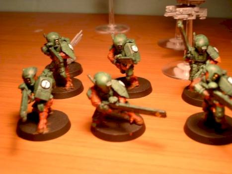 fire warrior squad by jon farley