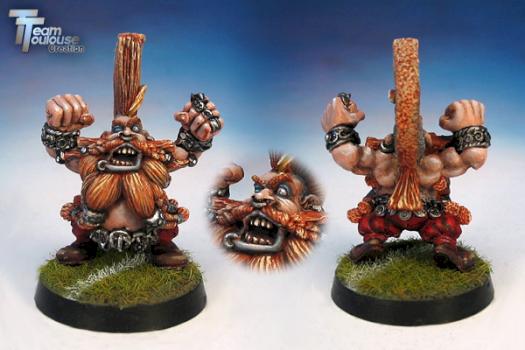 bloodbowl killer dwarf champion by Manumilitari