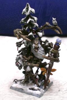 Wood Elf's New Year tree- Santa Claus by Eleorn