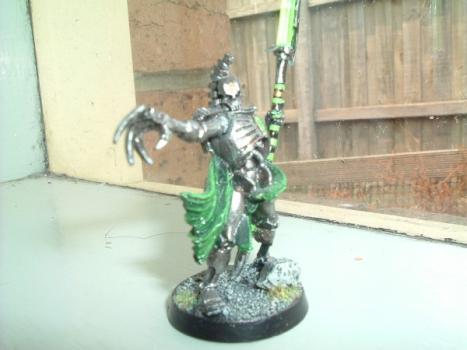 Necron Lord by spartainiaman