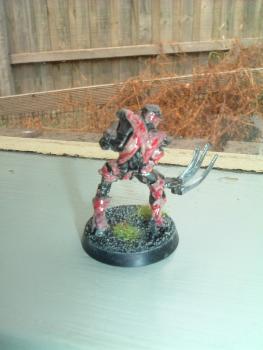 Rear of Necron Flayed one by spartainiaman