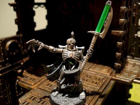 Necron Lord by SoulEatingFreak