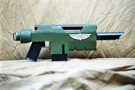 Kaskrin Heavy Lasgun-short 1:1 Scale by Lt.Watts