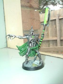 Necron Lord front by spartainiaman