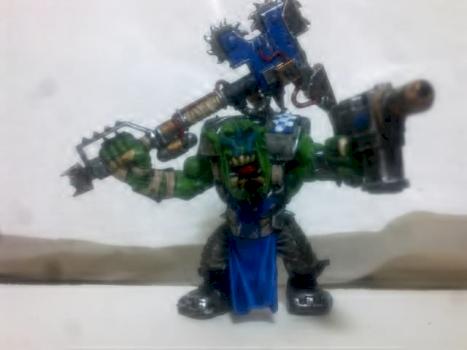Ork DeffSkulls Nob 2 by KhornateKiller