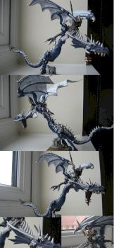 High elf Lord on Dragon Prince by Abuse14