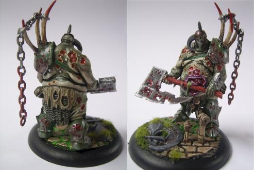 Nurgle Chaos Lord by wannesderoover